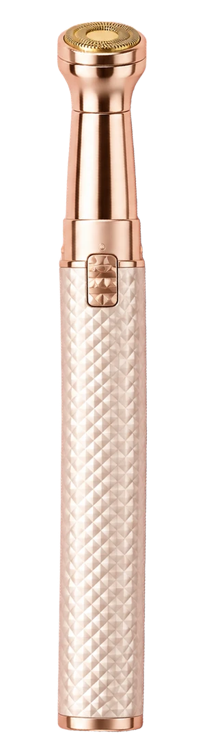 VIFERA 2-in-1 face and eyebrow trimmer for women in gold